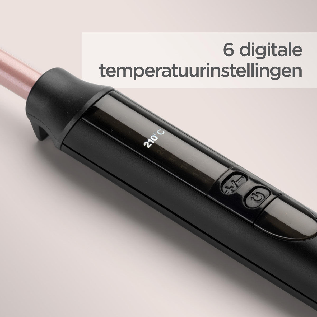 6 digitale temperatuurinstellingen